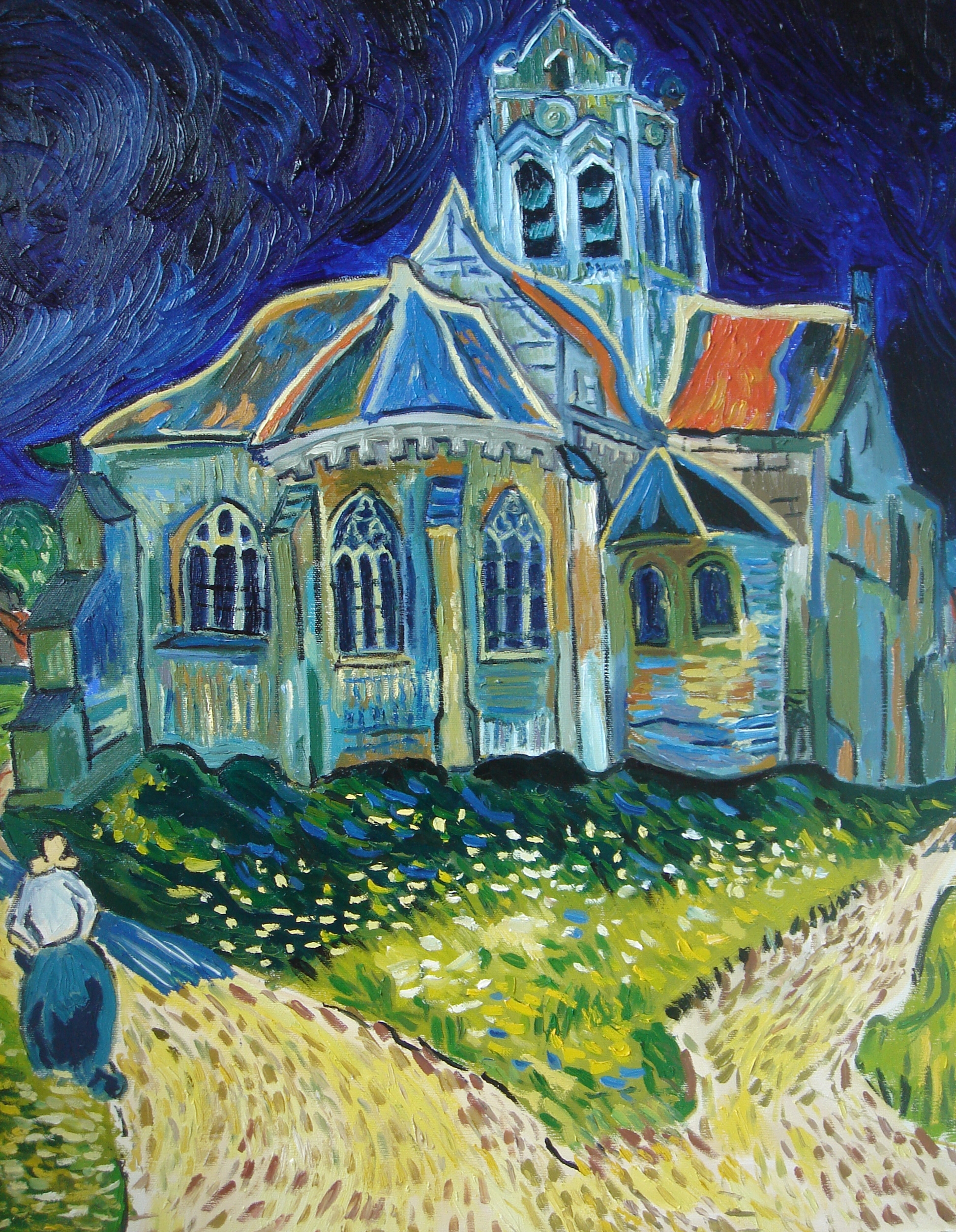 Iglesia en homenaje a Van Gogh – Pintores Solidarios