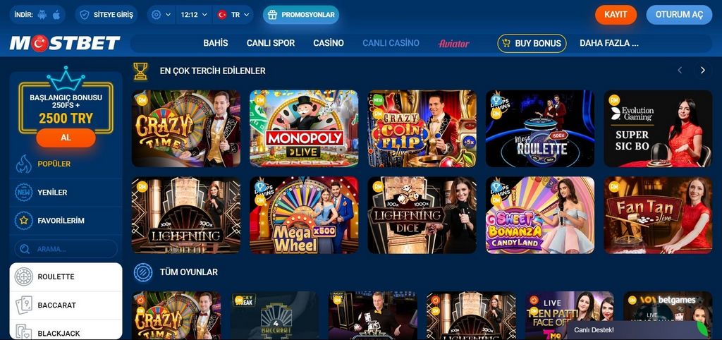Mostbet Betting Website